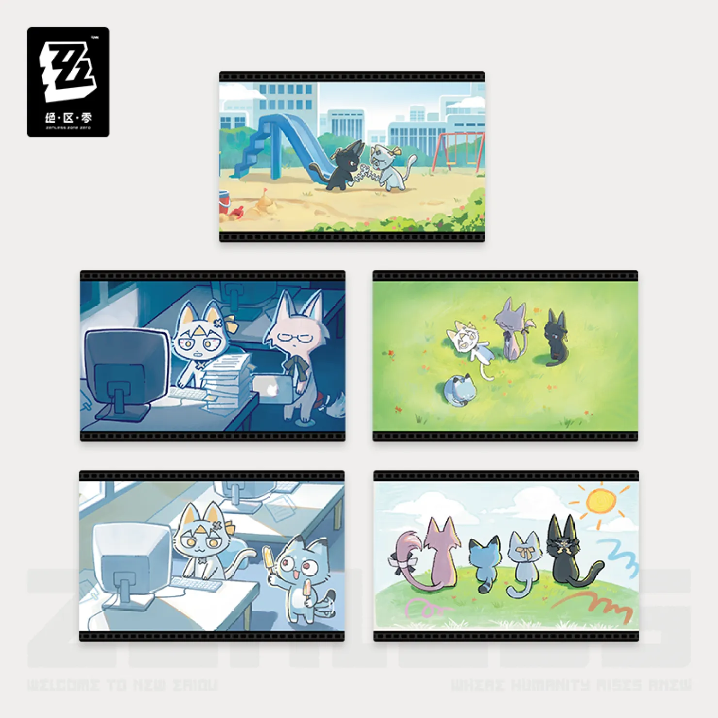 【Pre-Order】Zenless Zone Zero - Kitties' Remembrance Series Hollow Special Operations Section 6 Hangable Plushie - Image 7